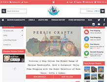 Tablet Screenshot of persianhandicrafts.com